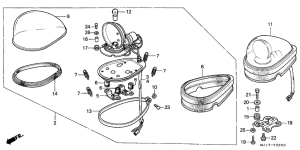 CBX750P2 Rotary patrol light