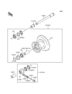 ZL400 Переднее колесо
