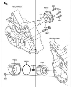 DR-Z110 Маслонасос