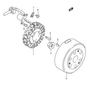 GZ250 Зажигание
