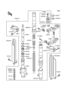  Передняя вилка