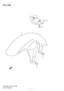 VZR1800 Front Fender (Vzr1800 L2 E33)