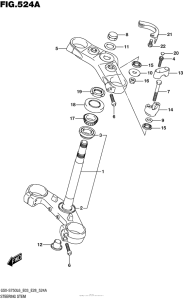 GSX-S750 (ABS) Траверса нижняя