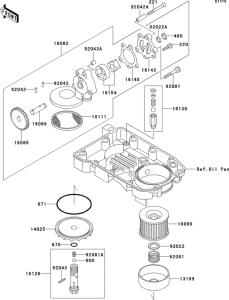 ZL600 Масляный насос