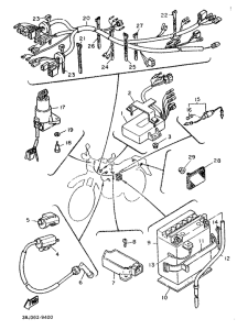 XT500T Электрика 1