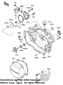  Engine covers / water pump