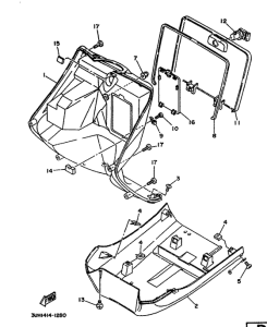 XC150 Ветровое стекло