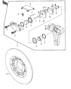  Передний суппорт
