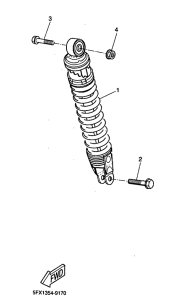 CW50RS Задняя подвеска