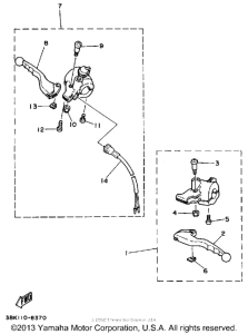 DT50L Handle switch - lever