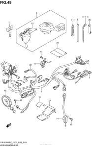  Wiring Harness (Dr-Z400Sl3 E03)