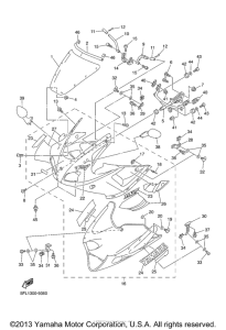 YZFR7L Обтекатели