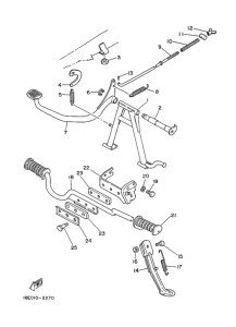 V80D ｽﾀﾝﾄﾞ.ﾌｰﾄﾚｽﾄ