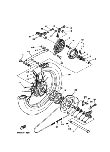 YD125S ﾘﾔﾎｲｰﾙ