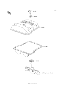  Крышка головки цилиндров