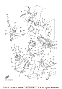FJR1300R Обтекатели