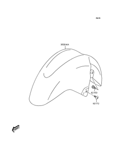 SC250 Переднее крыло
