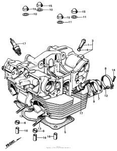 CL450 Головка цилиндров