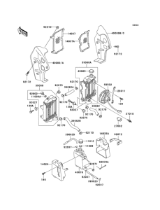 KL250 Радиатор