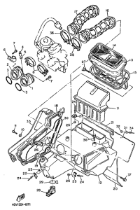 TT600E Впускная система