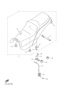 FZS1000 Сиденье