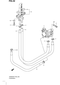 GS500 Топливный кран