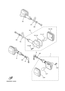 SR125 Поворотники