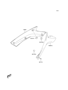 LV1000 Боковые обтекатели