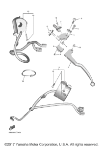 YZF-R6 Рулевые переключатели