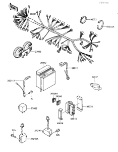 KZ1000 Электрика