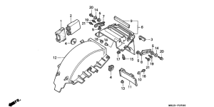  Заднее крыло