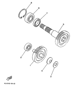 YE50 Трансмиссия