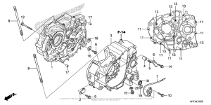  Картер двигателя