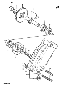 RM80 Водяная помпа