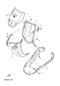 YN50 Ветровое стекло