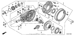 ST1300 Final driven gear (st1300)