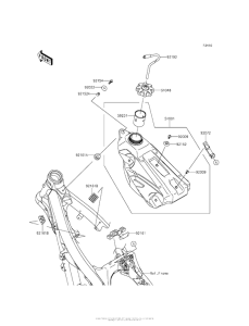  Топливный бак