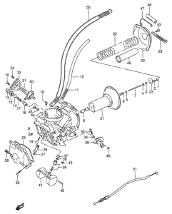 VS800 Carburetor assy