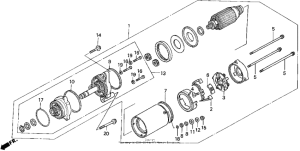 GL1500I Стартер