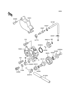  Масляный насос и фильтр