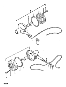 GP125 Поворотники