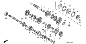 XBR500 Трансмиссия