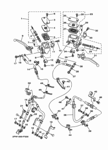 XP500 Главный тормозной цилиндр