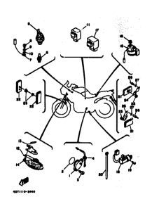 TDM850 TDM850D Equipo electrico
