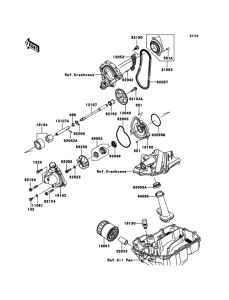 ZX1000 Масляный насос