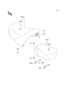 VN1500 Сиденье