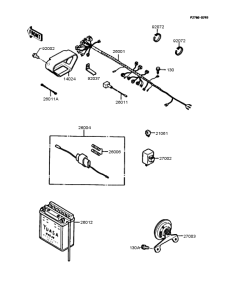 AR125S Электрика