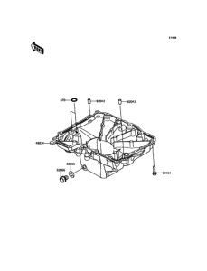 KLZ1000 Маслянный поддон