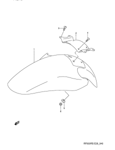 RF600 Переднее крыло