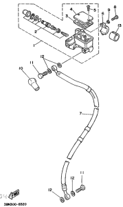 Главный тормозной цилиндр